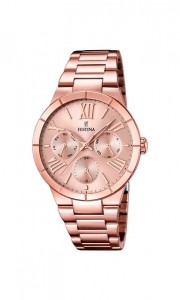 reloj Festina F16718/2 color oro rosa