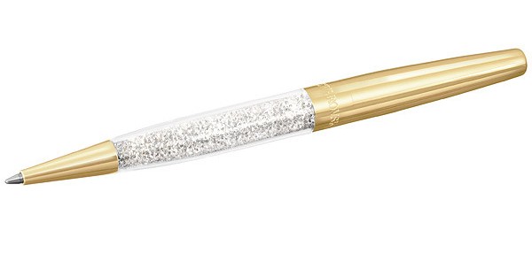 bolígrafo Swarovski 5064410 mujer dorado cristal